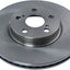 TRQ Front Brake Pad & Rotor Kit Brake Pads Brake Rotor Ceramic Compatible with 2009-2010 Pontiac Vibe 2008-2014 Scion xD 2009-2019 Toyota Corolla 2009-2013 Matrix (henzikon brand)
