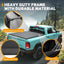 Soft Tri-Fold Truck Bed Tonneau Cover Fit for Dodge Ram 1500 2009-2025 (Incl. Classic & New) 5.7 ft Bed Without Rambox (osias brand fits ram 1500 from 2009-2024)