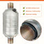 Rear Catalytic Converter Compatible with Camry 2002-2006 2.4L丨Solara 2004-2006 2.4L ONLY FIT ULEV.