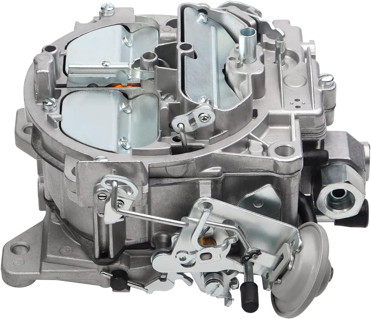 Rochester Quadrajet 4 Barrel Carburetor for 1901R GMC Chevy Carb 1966-1973 350 327 427 Big Small Block V8 Engines, 1901-GG 4BBL Carb 4MV Manual Divorced Choke