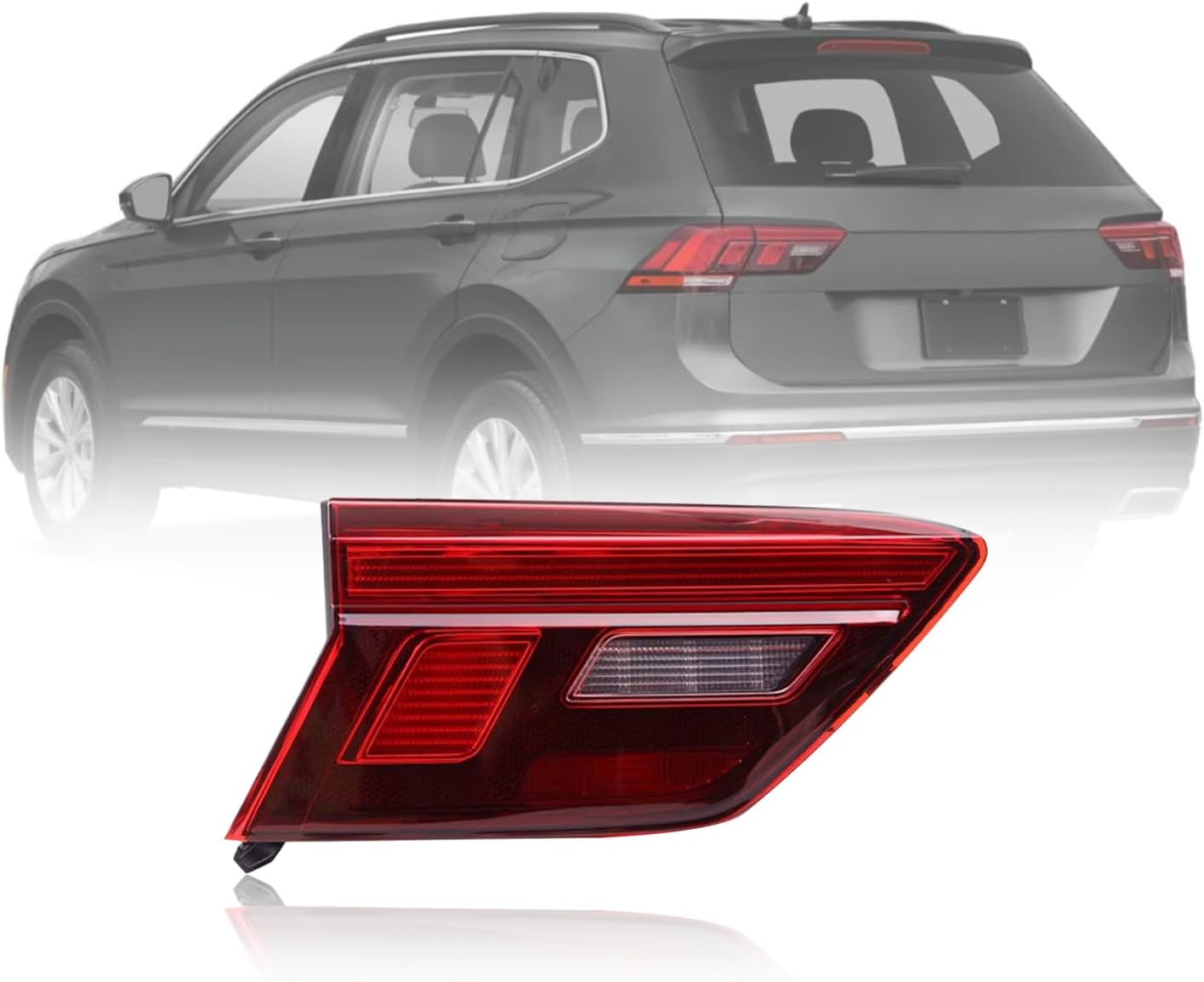 Rear Tail Light Brake Lamp for Volkswagen Tiguan 2017 2018 2019 2020 2021 Driver Inside