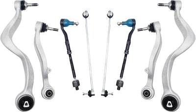 10pcs Lower Control Arms with Ball Joints Front Suspension Kit Assembly for BMW 745i 745Li 750i 750Li 760i 760Li