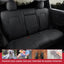 Car Seat Covers Full Set for Tesla Model Y Seat Covers 2024-2020, 360 Full Surround Nappa Leather Seat Protector Accessories Black (similar model)