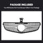Grill Front Grille Compatible with 2008-2014 Mercedes Benz W204 C Class C250 C300 C350