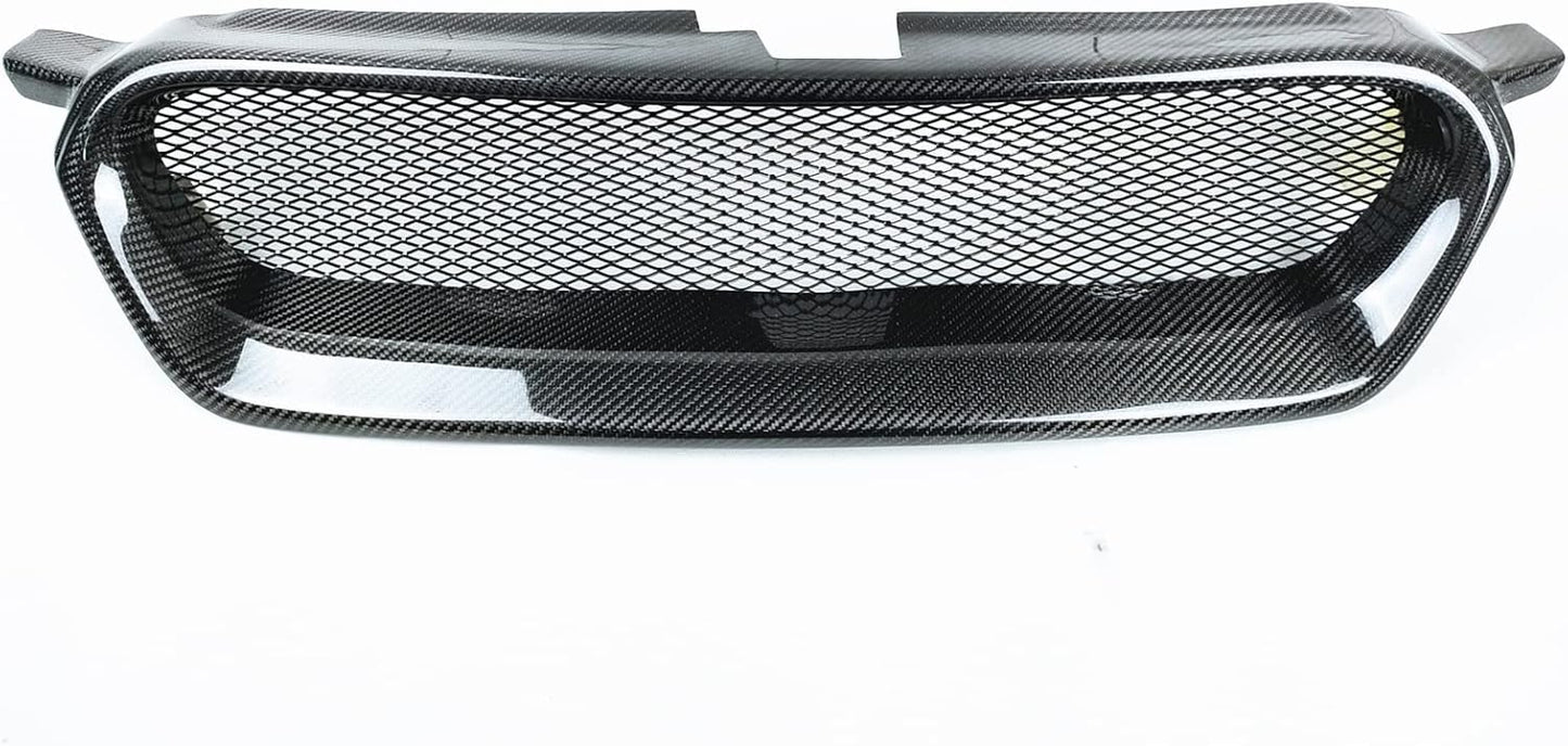 Black Front Bumper Honeycomb Grill Grille For Subaru Legacy 2008-2009