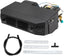 BEU-404-100 AUTO A/C Air Conditioning Evaporator Assembly Kit 2 Vents 3 Speed 12V Electrical Thermostat 4Max Air Volume 600 CFM, Under-Dash A/C Heating Cooling Unit for Car Truck