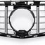 GT Style Front Grille Grill for Mercedes W212 E200 E250 E300 E350 E400 4-Door Sedan 2014-2016 (Silver)