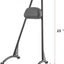 Dasen 23" Tall Sissy Bar, Passenger Backrest Triple Polished Compatible with Harley Sportster XL 883 1200 XL Models 2004-2023 Glossy Black