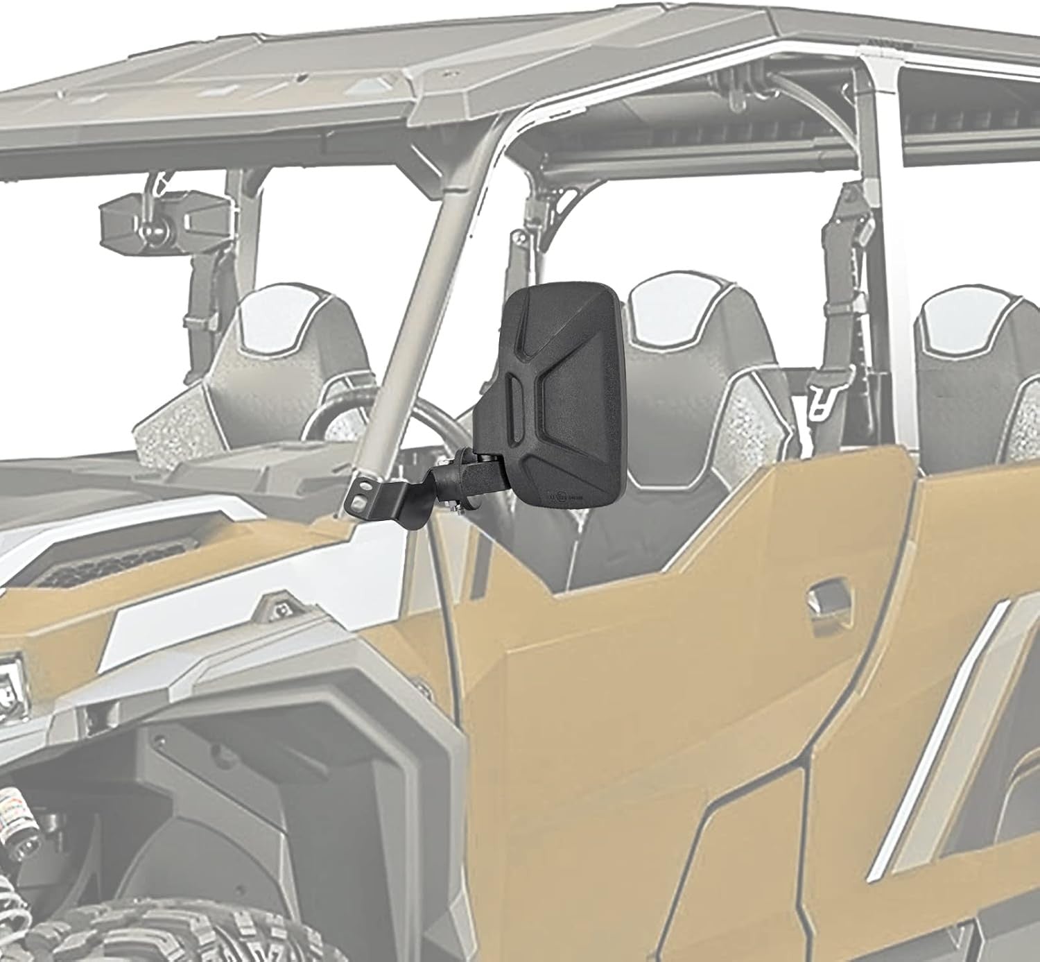 Wsays Side Rear View Mirrors Kit Compatible with Polaris General 1000…