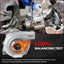 T3 T4 Universal Turbo Turbocharger Compatible with T3/T4 T04E 0.57 A/R…