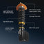 JDMSPEED New Full Coilover Shock Absorbers Suspension Kit Replacement For…