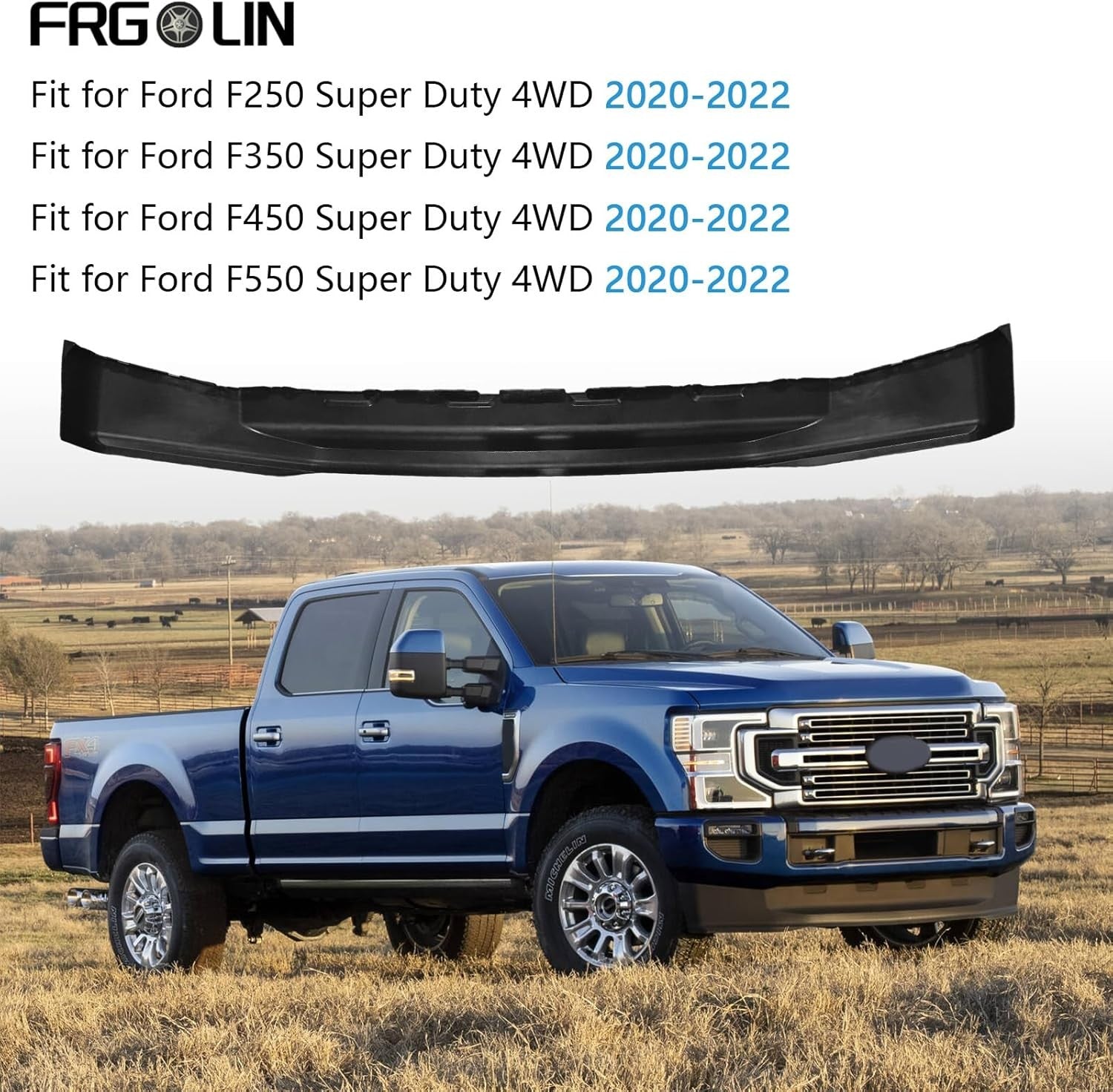 Front Lower Deflector Valance Panel Compatible with 2020-2022 Ford F250…