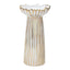 FASHIONMYDAY Pillar Candle Holder Ornament Decoration Ceramic for Wedding Farmhouse Party Stripe 10cmx20cm |Home & Garden | Home Decor | Candle Holders & Accessories