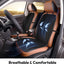 carrotez Cool Double Breathable 3D Air Mesh Car Seat Cushion pad, Cool Chair seat, car seat Pads, Home Office Chair, Wheelchair, 41" x 15" - Black (big ant)
