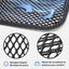 carrotez Cool Double Breathable 3D Air Mesh Car Seat Cushion pad, Cool Chair seat, car seat Pads, Home Office Chair, Wheelchair, 41" x 15" - Black (big ant)