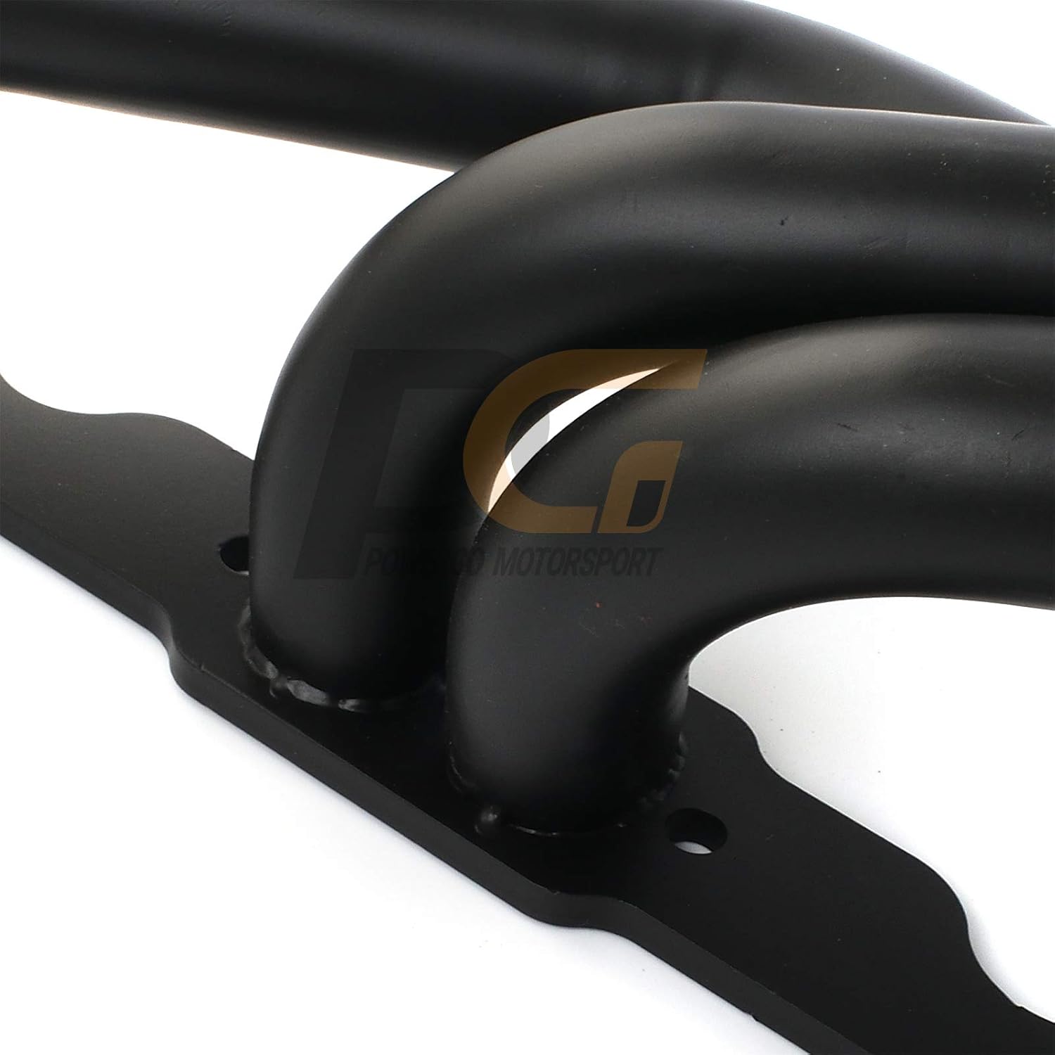 Exhaust Headers 1-5/8 x 2-1/2 inches Mild Steel Black Paint for 1988-1999 C1500 C2500 K1500 K2500 Silverado Sierra | 1992-2000 Suburban Tahoe Yukon | 305 350 5.0L 5.7L V8