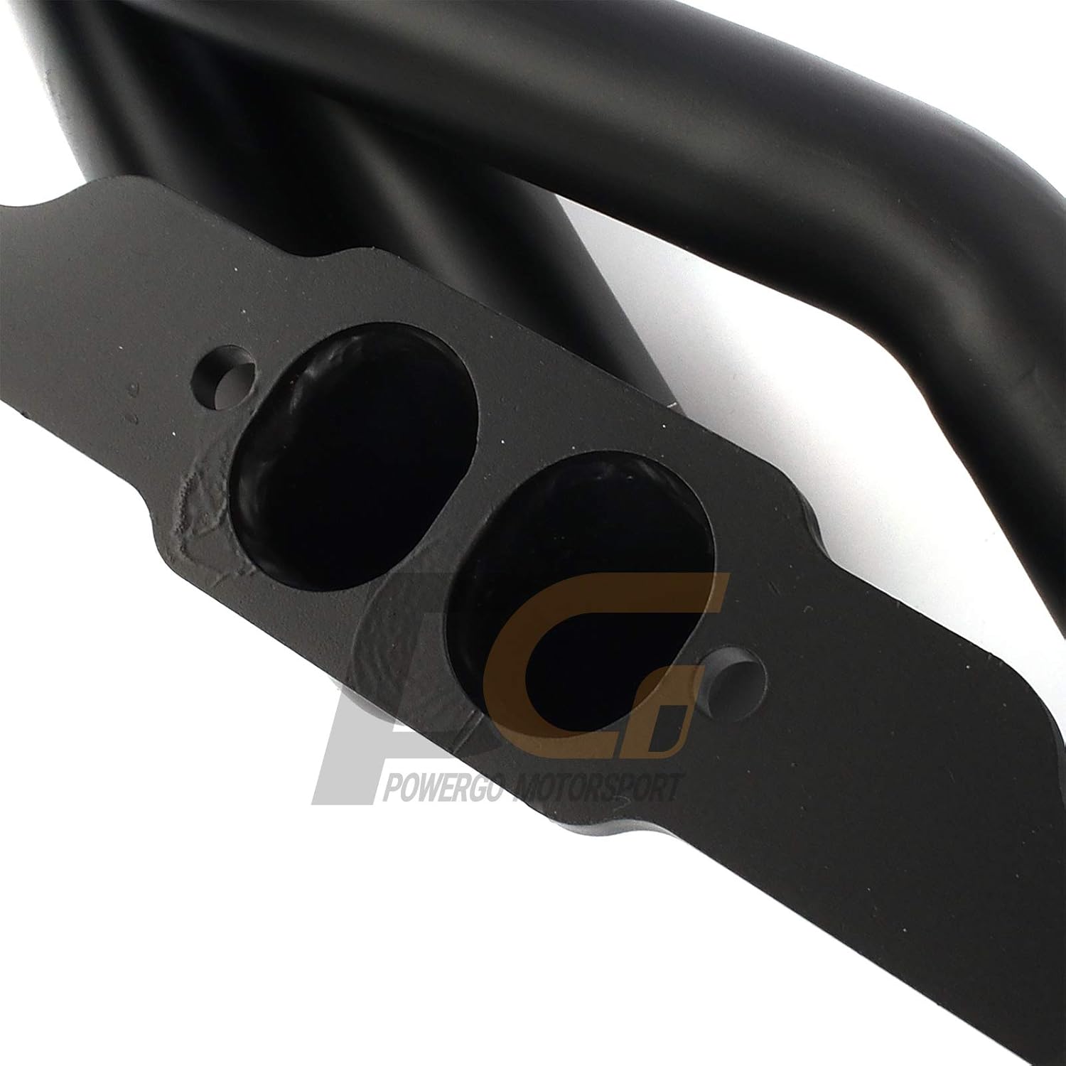 Exhaust Headers 1-5/8 x 2-1/2 inches Mild Steel Black Paint for 1988-1999 C1500 C2500 K1500 K2500 Silverado Sierra | 1992-2000 Suburban Tahoe Yukon | 305 350 5.0L 5.7L V8