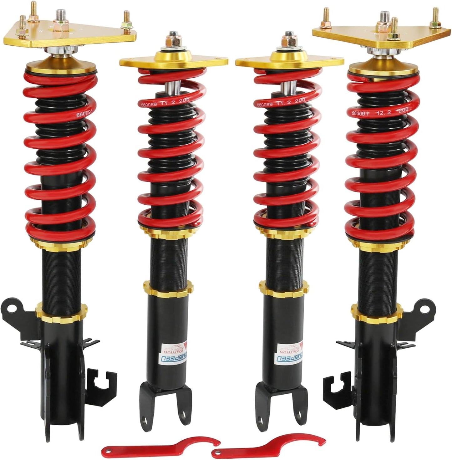 Coilover Struts Shocks Replacement For Nissan Altima 2007-2015 Replacement For Nissan Maxima 2009-2014 Spring Absorber Coilovers suspension Kit Height Adjustable