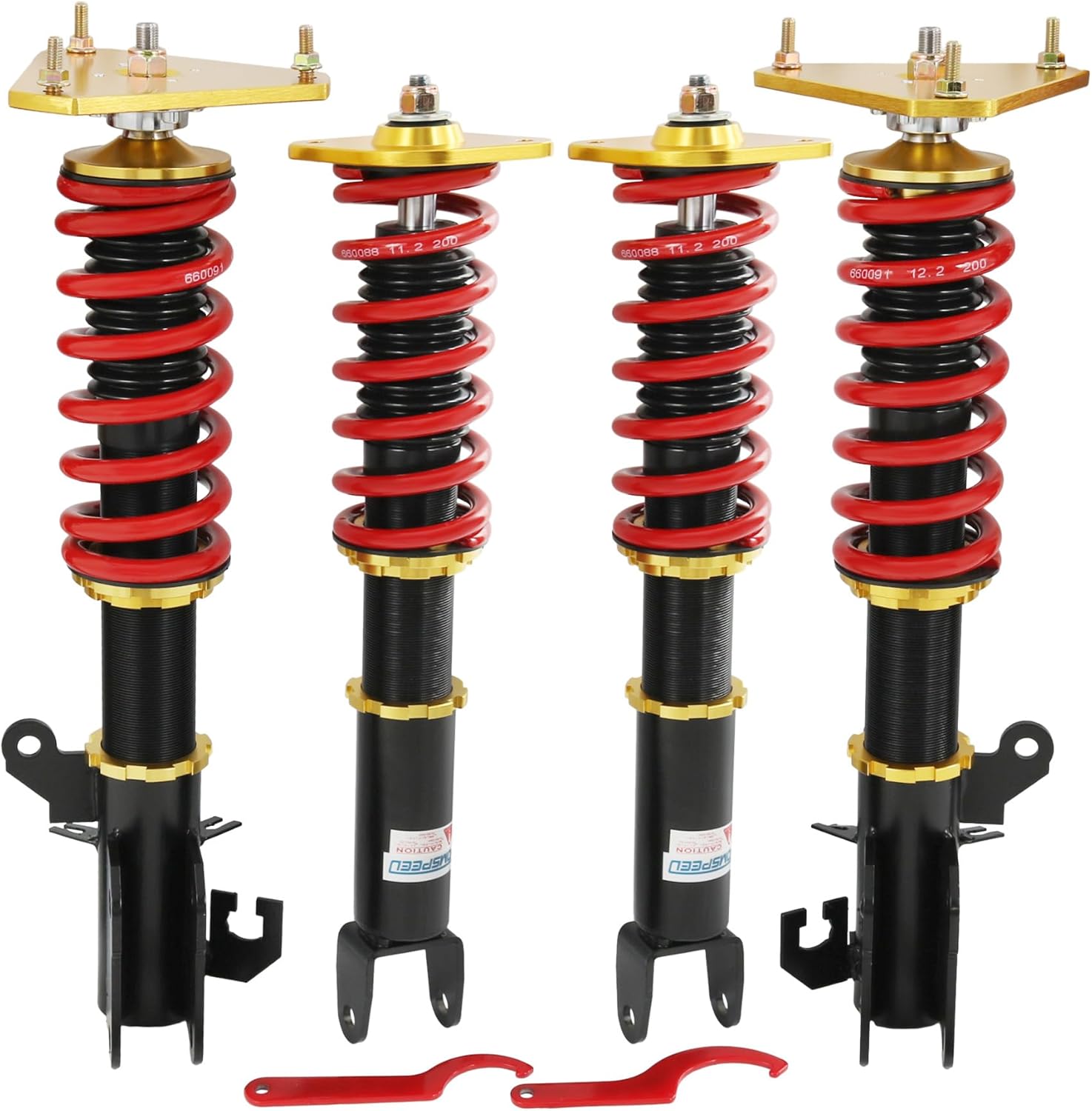 Coilover Struts Shocks Replacement For Nissan Altima 2007-2015 Replacement For Nissan Maxima 2009-2014 Spring Absorber Coilovers suspension Kit Height Adjustable