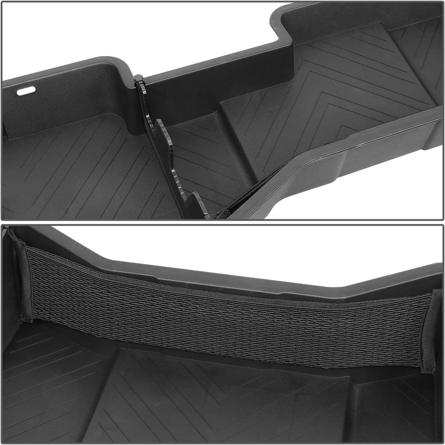 DNA Motoring Under Seat Storage Box Compatible with 07-18 Silverado Sierra…