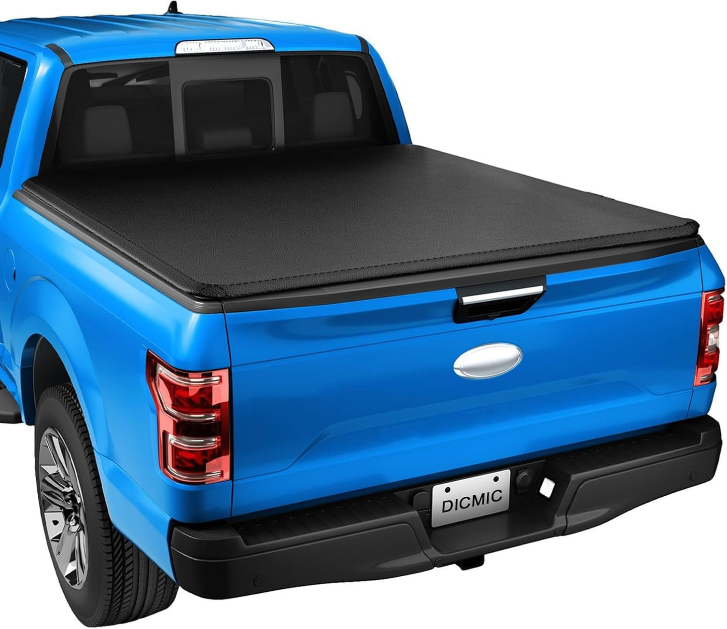 Soft Roll-Up Truck Bed Tonneau Cover Compatible with 2004-2014 Ford F-150…