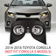 AUTOWIKI Fog Lights for 2014-2016 Toyota Corolla (Not Fit Corolla S…
