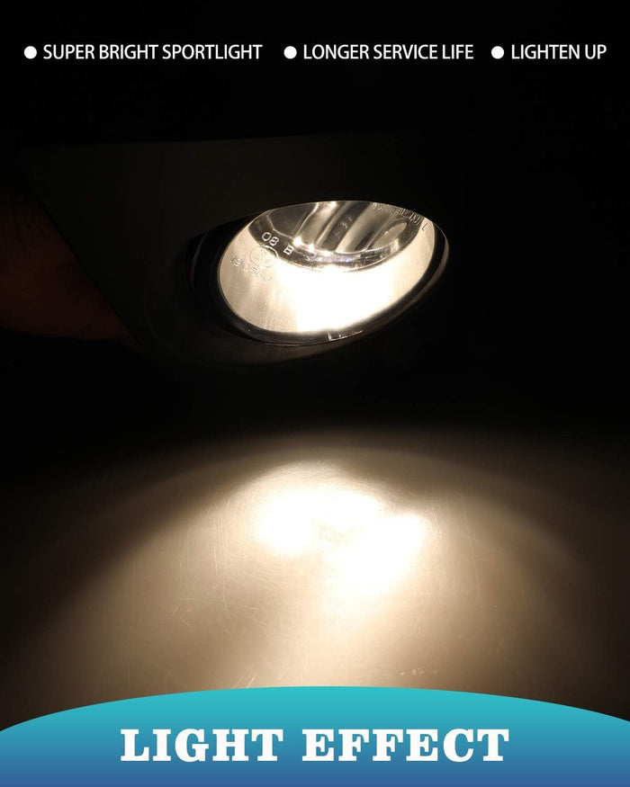 AUTOWIKI Fog Lights for 2014-2016 Toyota Corolla (Not Fit Corolla S…