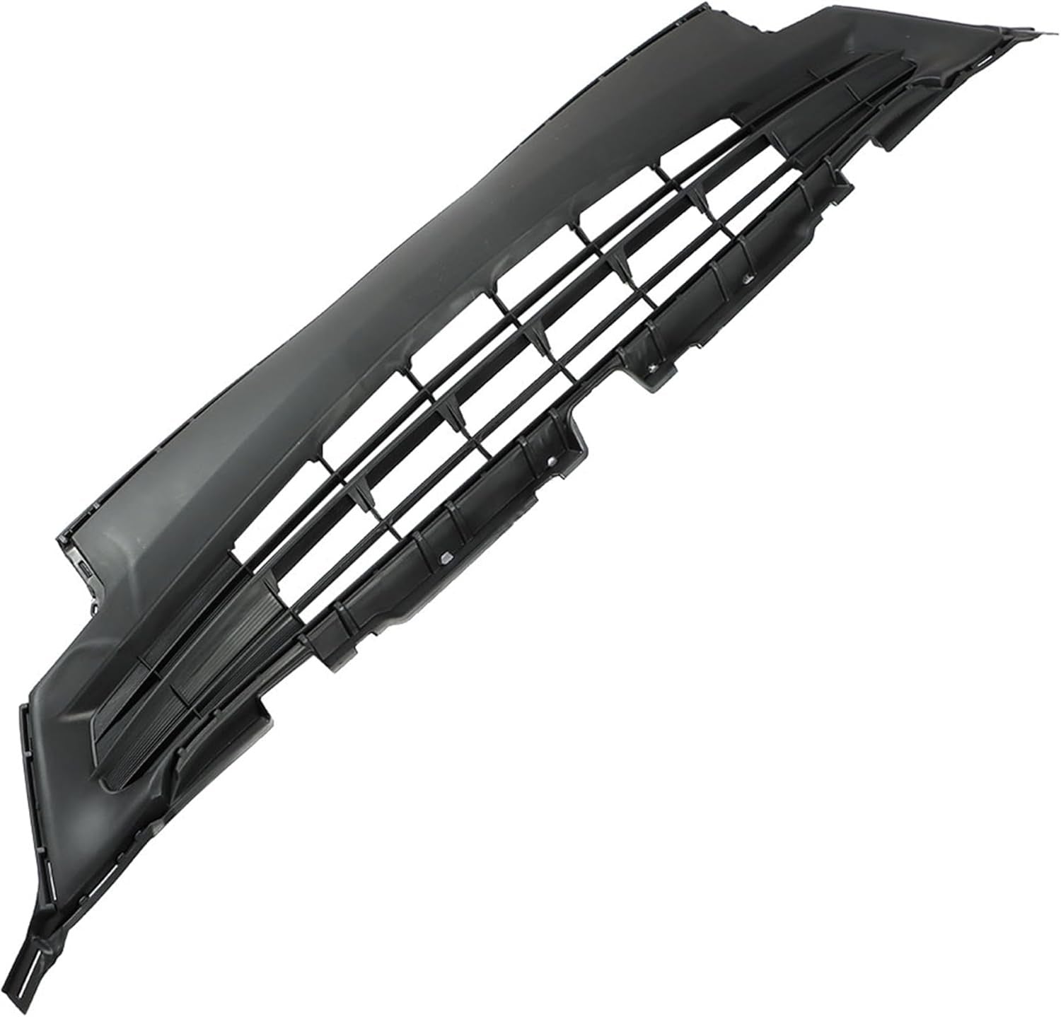 Black Front Bumper Lower Grille Straight Trim Style Replacement for RAV4…