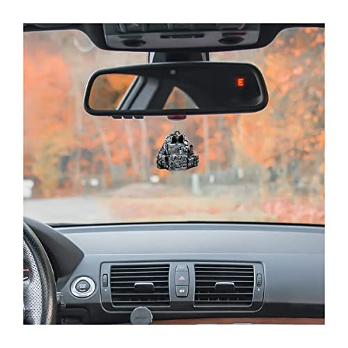 New, Car Rear View Mirror Hanging Ornament, Personalized Army Backpack Boost Decor, Military American Soldier Christmas Ornament Gift, Car Interior Rearview Pendant Accessories (Style C)