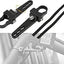 New, AUXMART 1 Inch Bullbar Nudge Bar Mounting Brackets Tube Light Clamp for Hid LED Light Bar