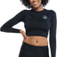 New, Body Glove Women's Standard Let It Be Long Sleeve Crop Top Rashguard with UPF 50+ (Size L)