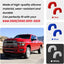 New, Front Tow Hooks Covers for RAM 2500/3500 2019-2025, Hitch Cover Customized Car Tow Hooks Compatible with RAM 2500/3500 Accessories 2019-2025 (Red)