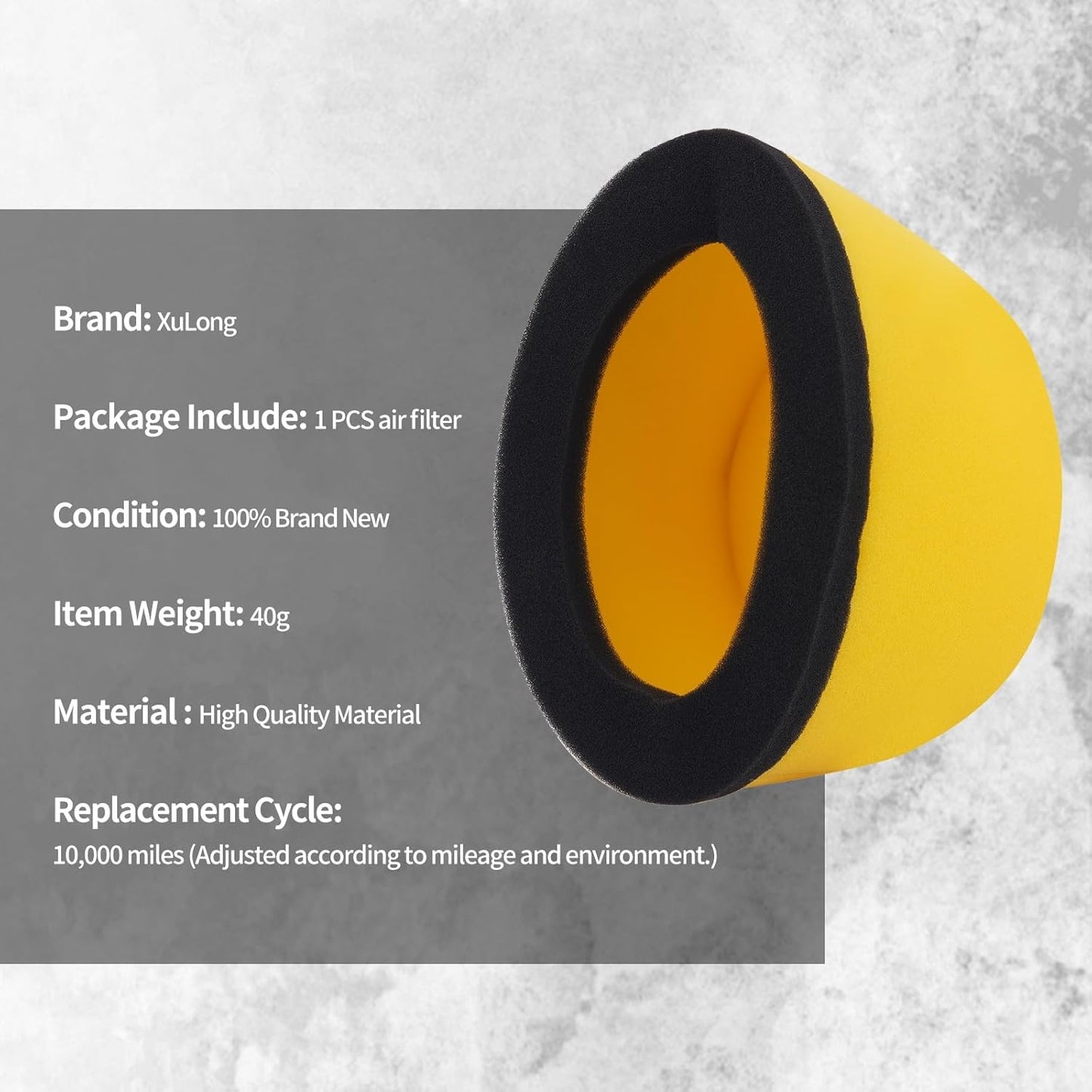 New, XuLong Air Filter for Kawasaki KDX200 KDX220R KDX250 KLX250S KLX300R KX125 KX250 KX500 KLX650R KLX250SF KLX250R KDX 200 220R 250 KLX 250S 300R KX 125 250 500 KLX 650R 250SF 250R