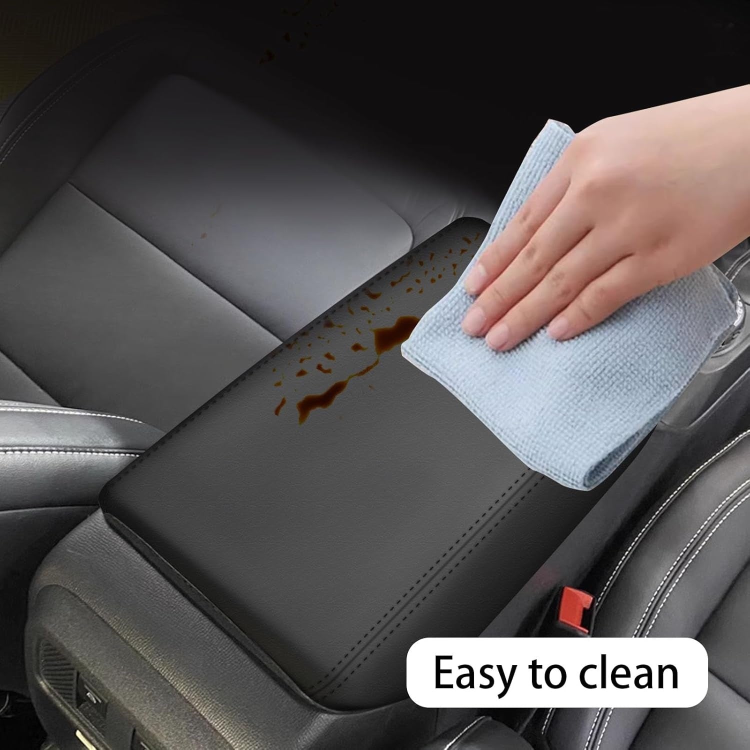 New, Armrest Cover for Chevrolet Malibu 2015-2025(Black),Center Console Cover for 2015 2016 2017 2018 2019 2020 2021 2022 2023 2024 2025 Chevrolet Malibu Accessories