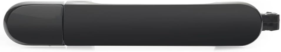 New, LUJUNTEC Exterior Door Handle - Rear Driver Left Side, Black Direct Replacement for 2007-2012 for Nissan for Versa, Replaces OE Numbers 82362