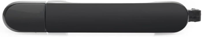 New, LUJUNTEC Exterior Door Handle - Rear Driver Left Side, Black Direct Replacement for 2007-2012 for Nissan for Versa, Replaces OE Numbers 82362
