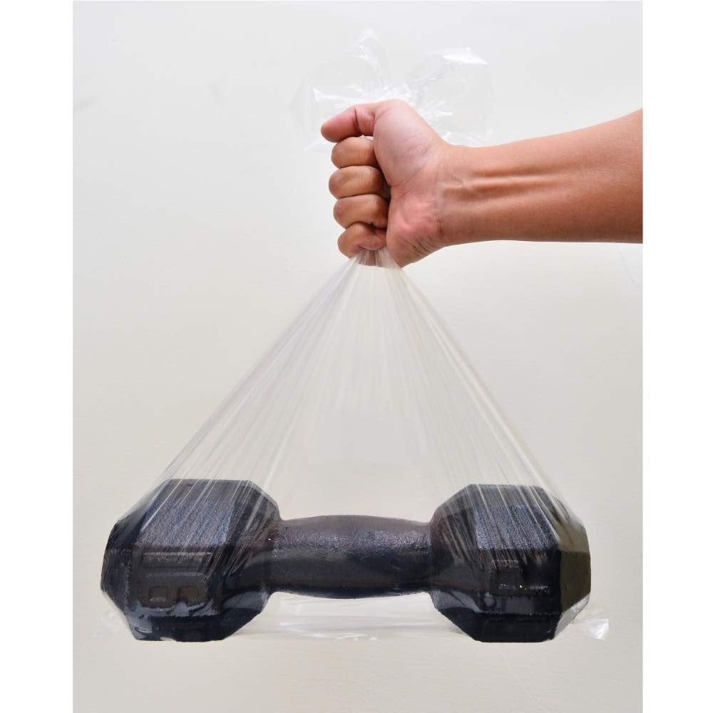 New, Wowfit 100 CT 12x18 inch 1.1 Mil Clear Plastic Flat Open Poly Bags – Great for Bread Loaves, Food Storage, Cotton Candy, Seafood, Trays, Shirts, Hats, and More