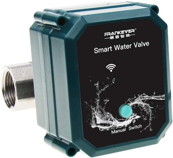 New, Smart Water Valve WIFI Remote Control Faucet Timer for Hose Compatible with Alexa, Google Home (WIFI, DN15(1/2"))