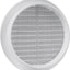 New, Vent Systems 5'' Inch - White - Pack of 5 - Soffit Vent Cover - Round Air Vent Louver - Grill Cover - Built-in Insect Screen - HVAC Vents for Bathroom, Home Office, Kitchen