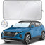 New, EcoNour Car Front Windshield Sun Shade for Car | SUV Accessories for Maximum Sun and Heat Protection | UV-Blocking Windshield Dash Cover & Sun Visor for Cooler Interior | Large (64 x 34 Inches)