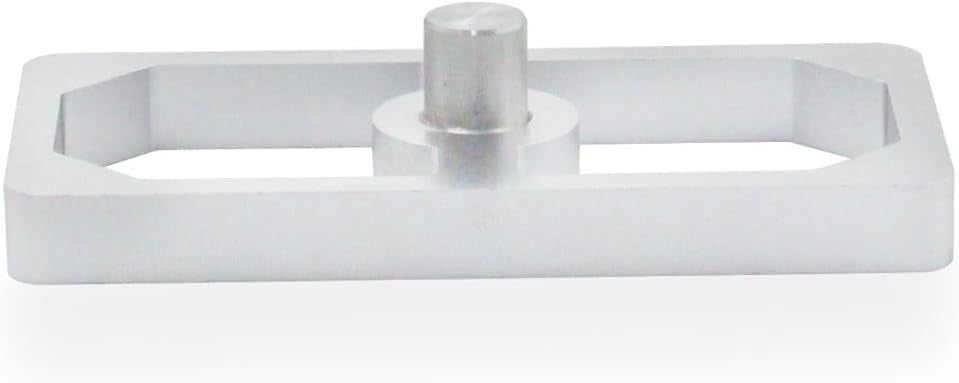 New, 0.5 Inch Universal Aluminum Leaf Spring Lowering Block Kit Versatile for Ride Height Adjustment(1 Pack)