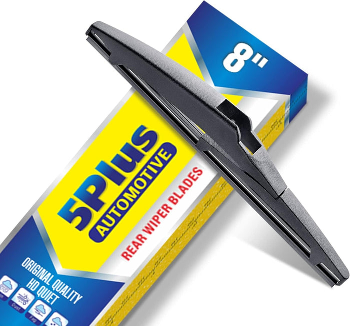 New, 5 PLUS® 8" Rear Wiper Blade Replacement for Toyota Prius C 2019-2012 /Lexus CT200h 2017-2011 /Scion xD 2014-2008 Rear Windshield Wiper Blade (8-A)