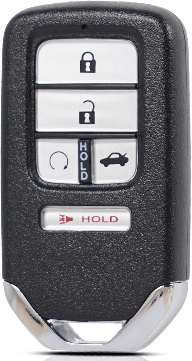 New, Smart Key Fob Keyless Entry Fits for Honda Accord 2018-2022 (FCC ID:CWTWB1G0090 P/N:72147-TVA-A01) Remote Control Key Replacement 5 Button
