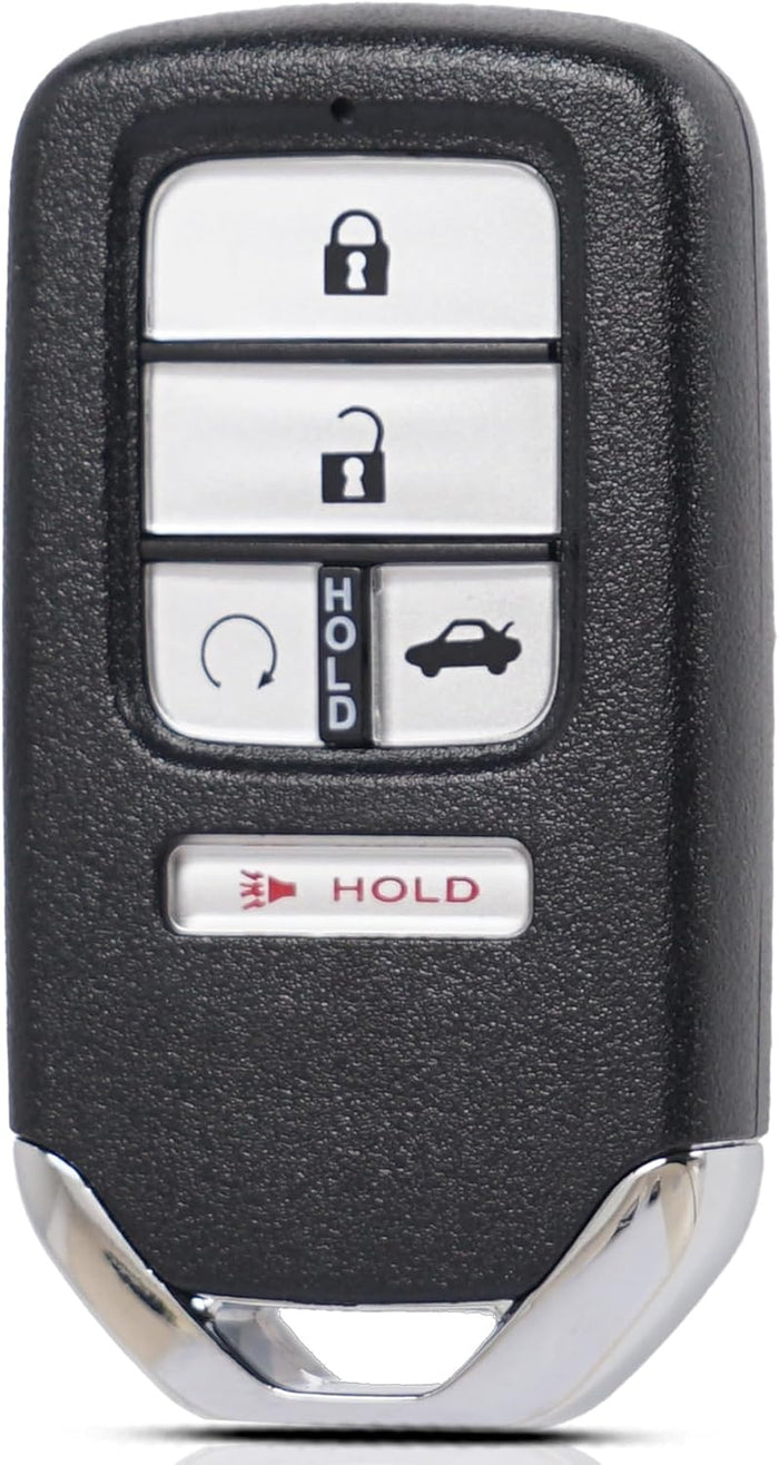 New, Smart Key Fob Keyless Entry Fits for Honda Accord 2018-2022 (FCC ID:CWTWB1G0090 P/N:72147-TVA-A01) Remote Control Key Replacement 5 Button