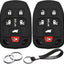 New, 2pcs Compatible with Honda Odyssey EX EX-L LX SE Touring Elite EXL Black Key Fob Cover Case Key Chain Protector Keyless Remote Holder N5F-A04TAA