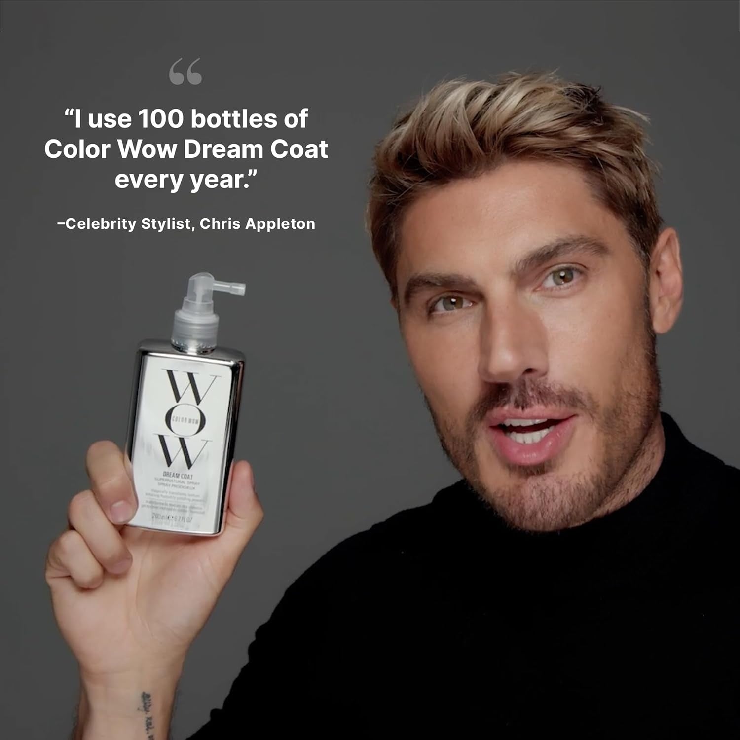 New, COLOR WOW Dream Coat Supernatural Spray – Keep Your Hair Frizz-Free and Shiny No Matter the Weather with Award-Winning Anti-Humidity Treatment