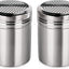 New, New Star Foodservice 28478 Stainless Steel Dredge Shaker, 10-Ounce, Set of 2