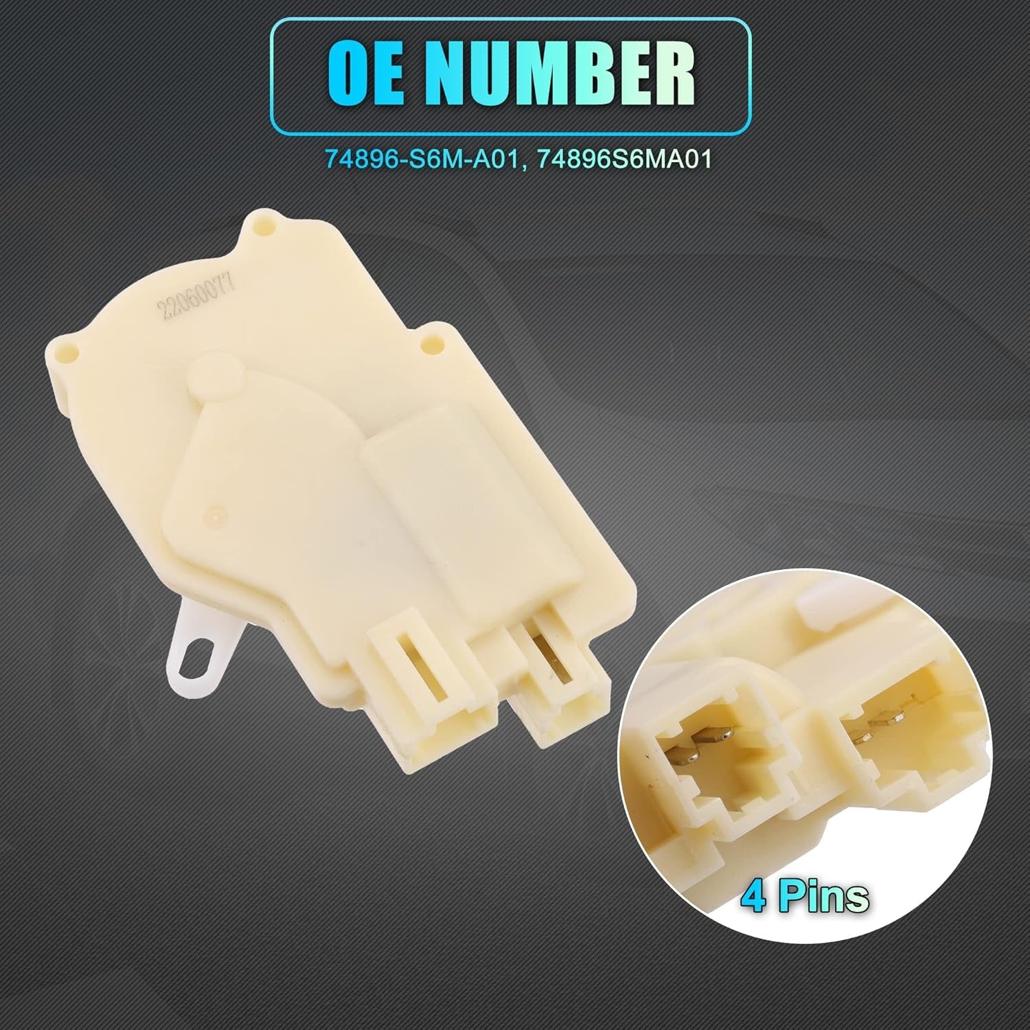 New, X AUTOHAUX Rear Trunk Latch Lock Actuator Assembly 74896-S6M-A01 746-747 for Acura RSX 2002-2006 Base for Type-S Tailgate Lock