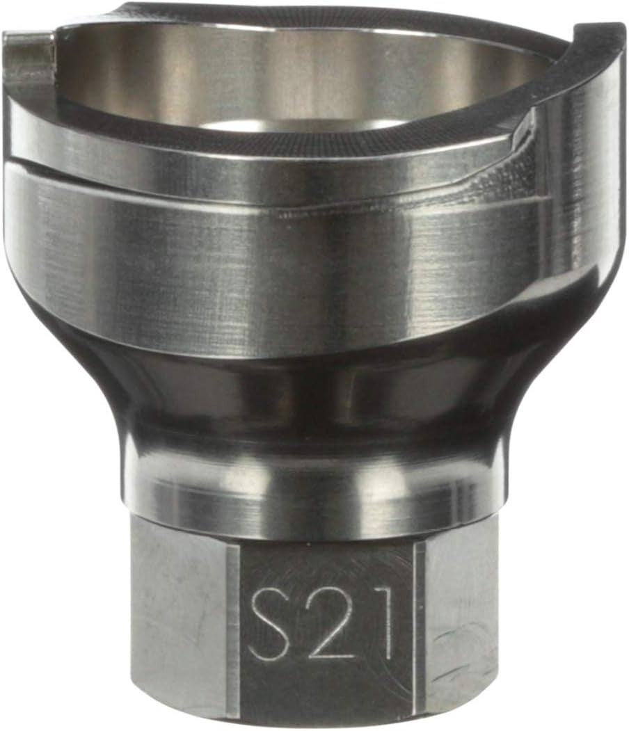 New, 3M PPS 2.0 Spray Gun Adapter #S21, 26105, 14 mm Female, 1.0 mm Thread, Connects Numerous Paint Gun Brands to PPS 2.0 Paint Spray System, 1 Pack