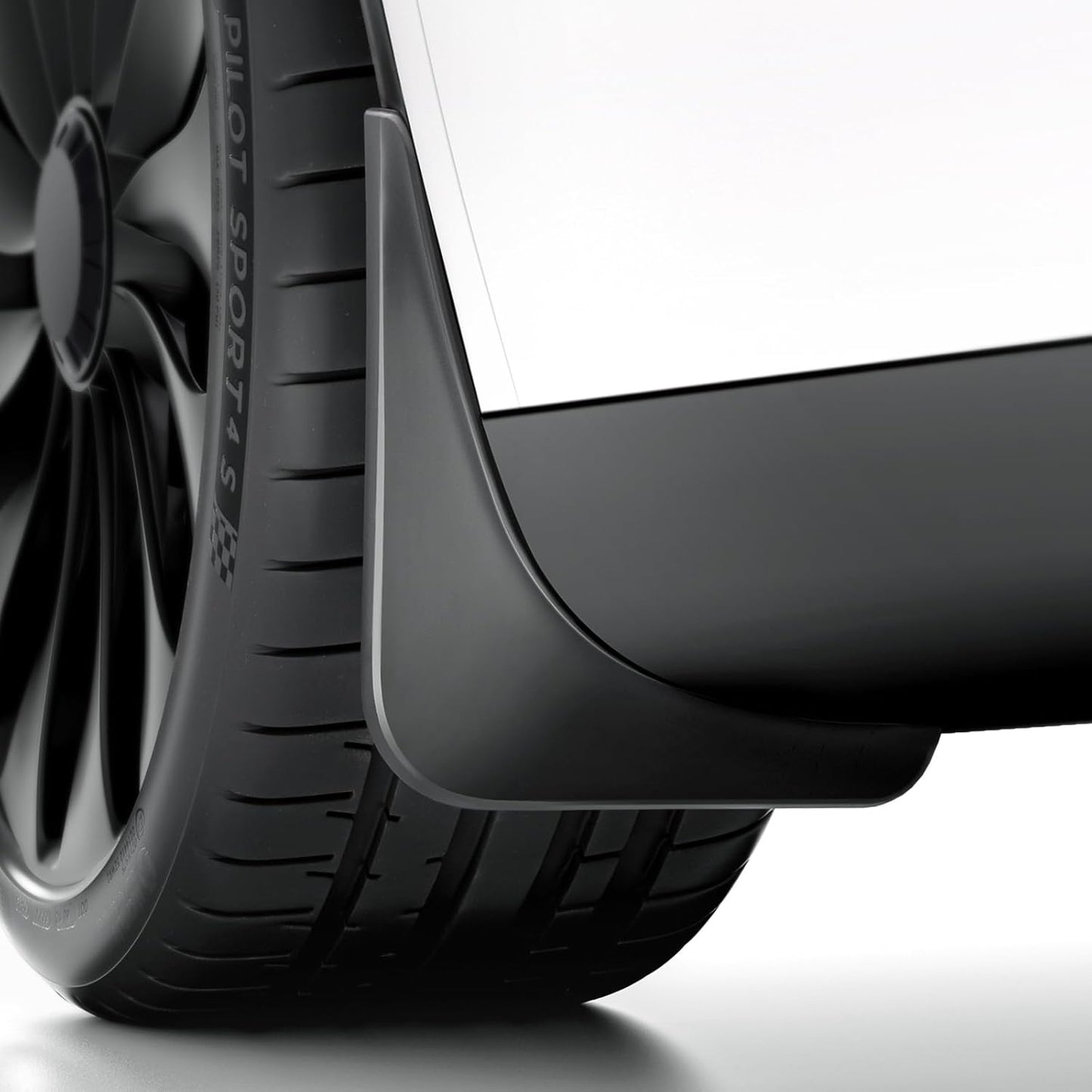 New, REEVAA 2025 Tesla Model Y Accessories - Mud Flaps [Protect Paint, No Drilling Required] All-Weather Mud Guard Body Kits for Model Y 2019-2024, Black (Set of 4)